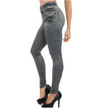 Load image into Gallery viewer, S-XXL Women Fleece Lined Winter Jegging Jeans Slim Fashion Jeggings Leggings 2 Real Pockets Woman Fitness Pants Dropshipping